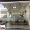 Cửa kính thủy lực 2 cánh