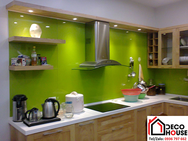 Mẫu kính bếp đẹp khu vực Hà Nội