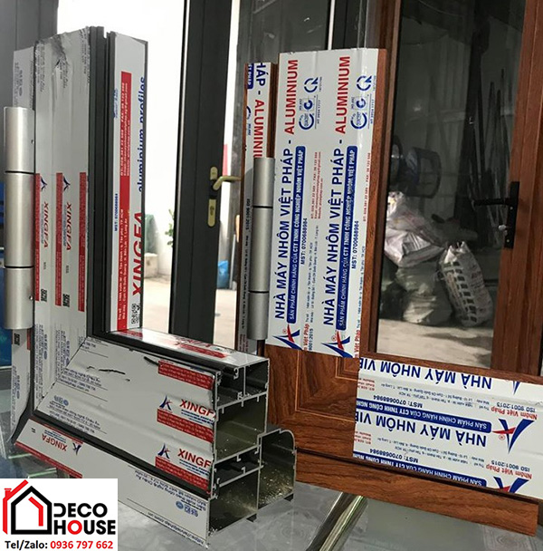 Nhôm Xingfa vân gỗ