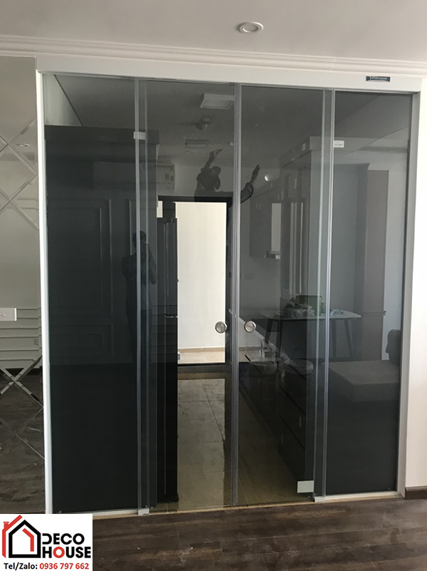 Cửa kính lùa Zamilldoor ngăn mùi phòng bếp