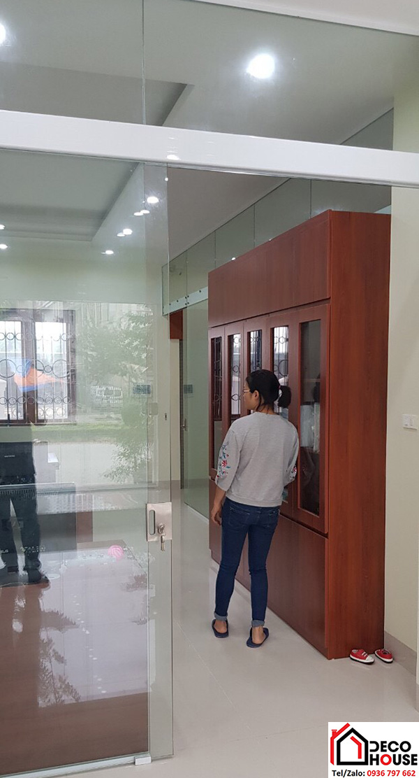 Cửa kính lùa Zamilldoor ngăn phòng