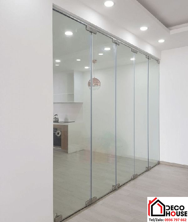 Cửa kính xếp gấp gọn