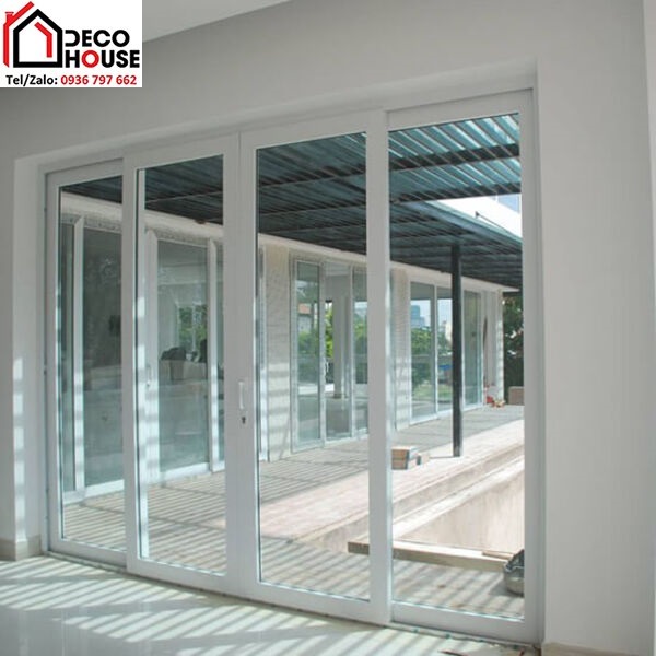 Cửa lùa 4 cánh nhôm PMA